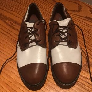 Nike Air golf shoes size 8.5 lace up.